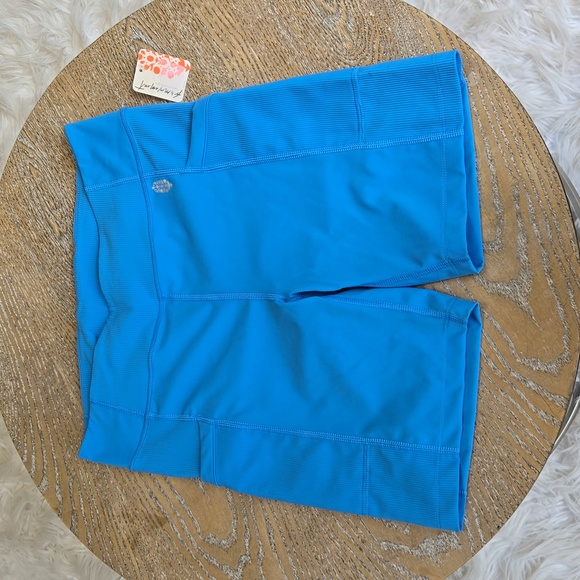 FP Movement by Free People Pants - Free People Biker Shorts- Varsity Blue
